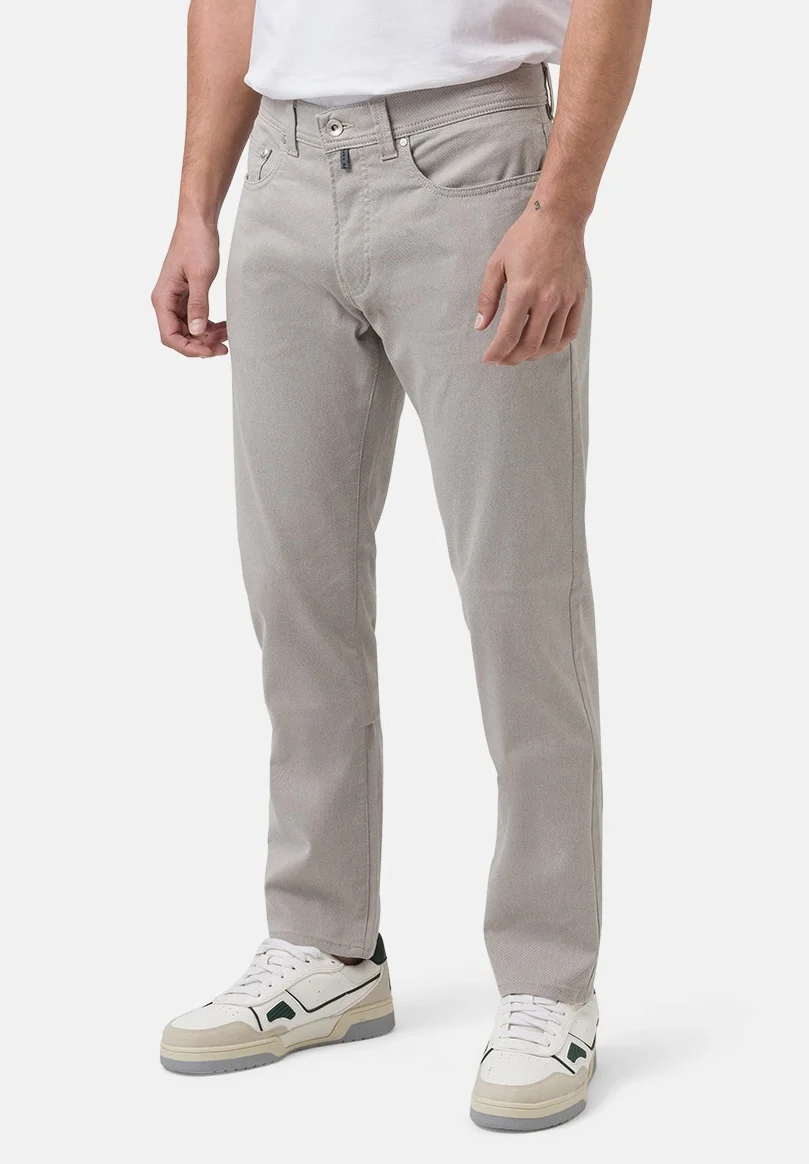 LYON TAPERED - Stoffhose - pelican
