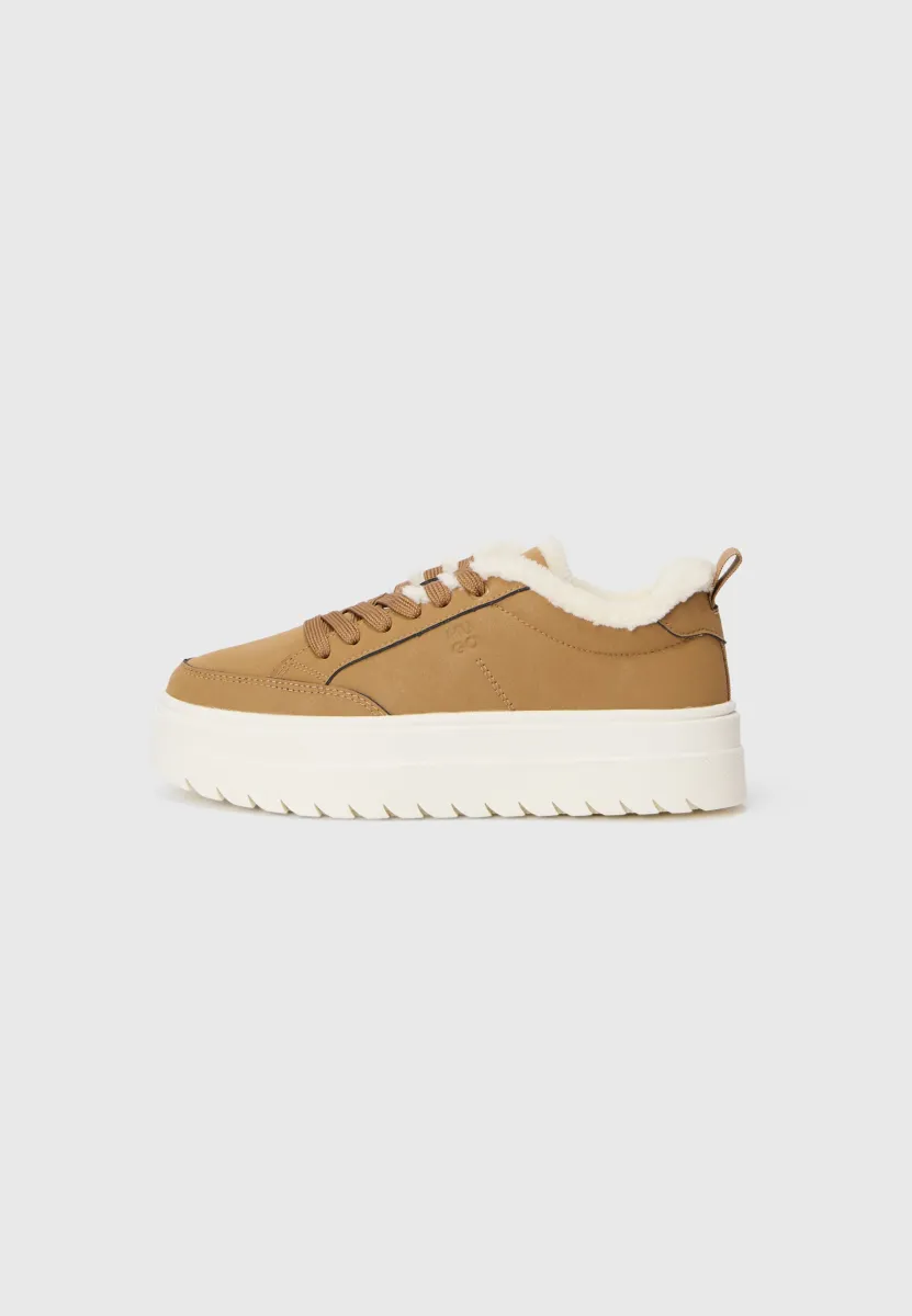 LYSSA - Sneaker low - light/pastel brown