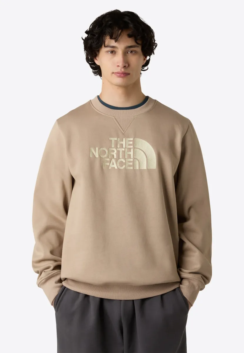 M DREW PEAK REGULAR CREW - Sweatshirt - mushroom grey gravel