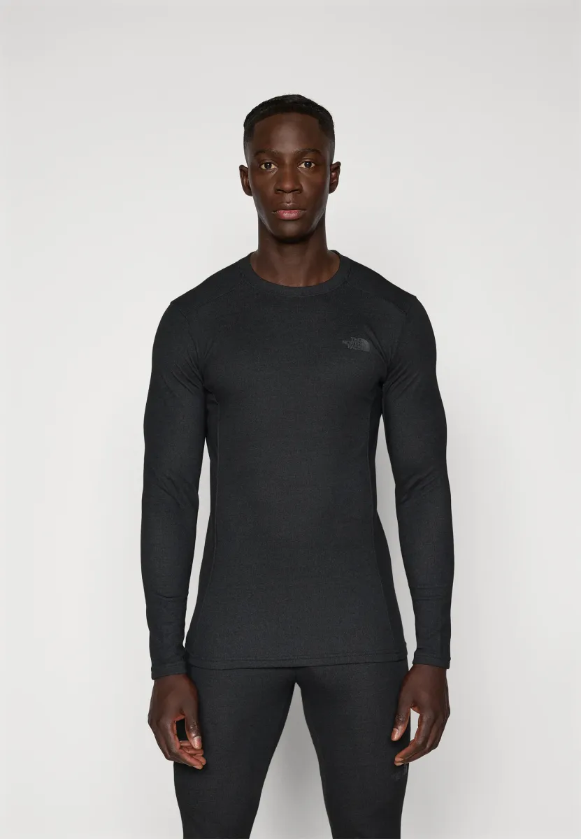 M EASY L/S CREW NECK - Langarmshirt - black