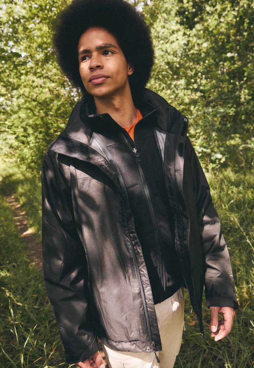 M EVOLVE II TRICLIMATE JACKET - EU - Hardshelljacke - black