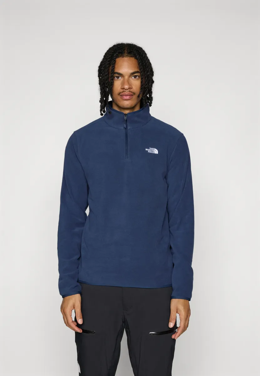 M GLACIER FLEECE 1/4 ZIP JACKET - Fleecepullover - summit navy
