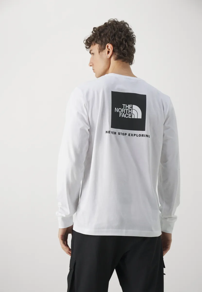 M L/S BOX NSE TEE - Langarmshirt - white