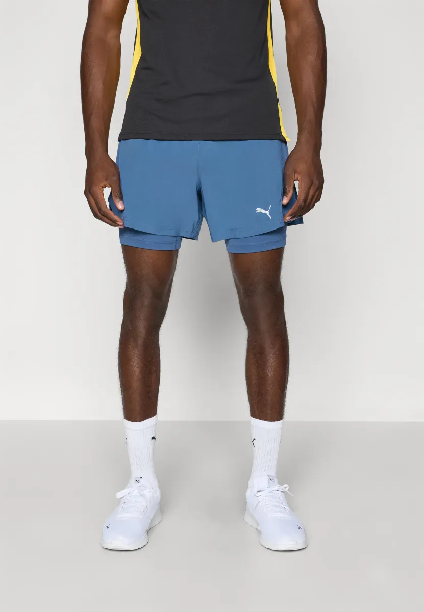 M RUN VELOCITY 2IN1 - Kurze Sporthose - dark indigo
