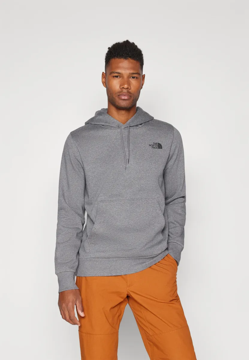 M SIMPLE DOME REGULAR HOODIE - Kapuzenpullover - medium grey heather