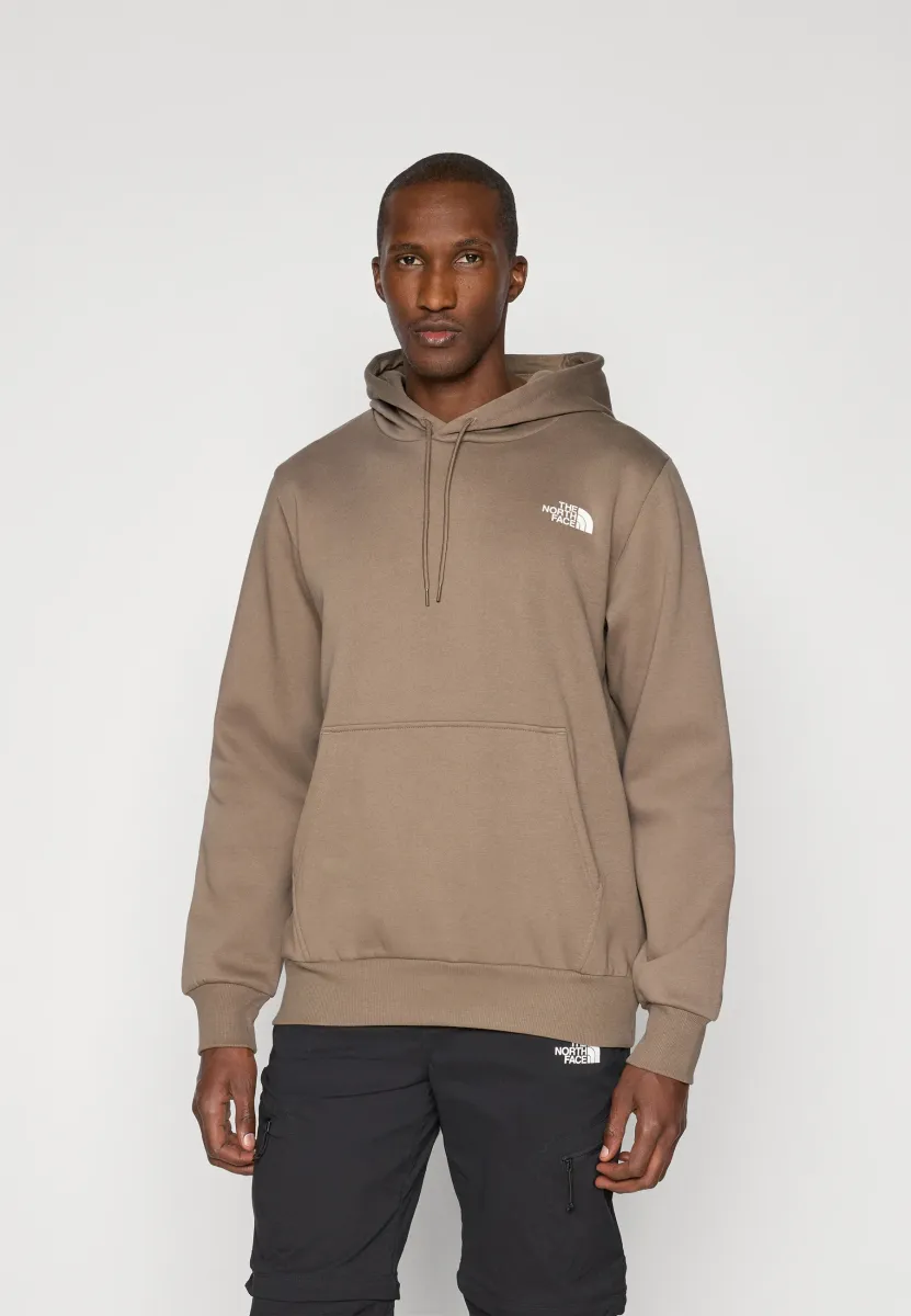 M SIMPLE DOME REGULAR HOODIE - Kapuzenpullover - mocha brown