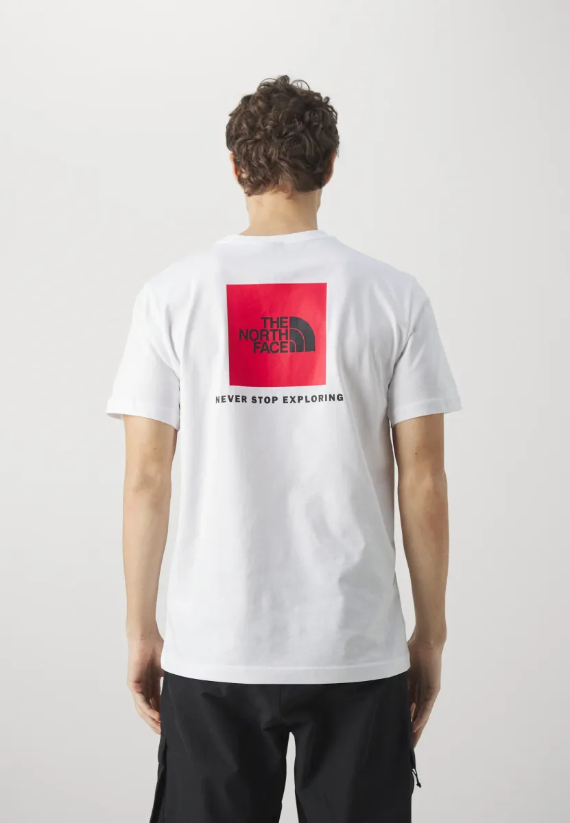 M SS BOX NSE TEE - T-Shirt print - white
