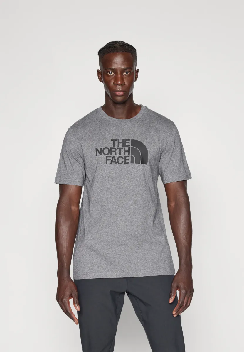 M SS EASY TEE - T-Shirt print - medium grey heather