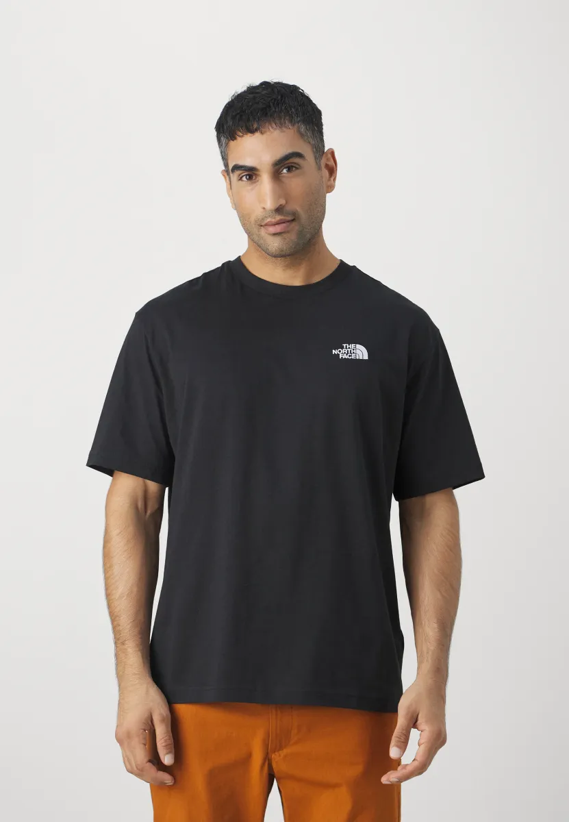 M SS ESSENTIAL OVERSIZE TEE - T-Shirt print - black