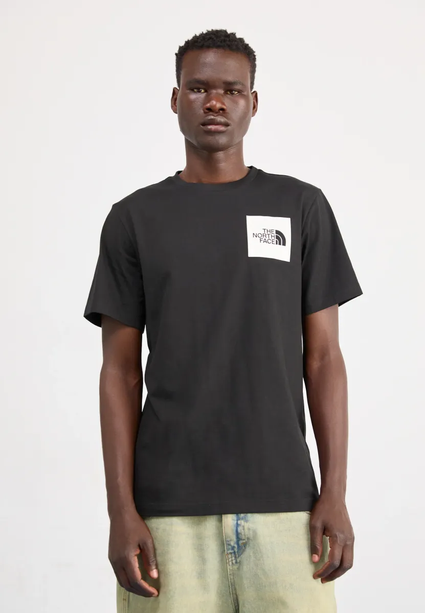 M SS FINE TEE - T-Shirt print - black