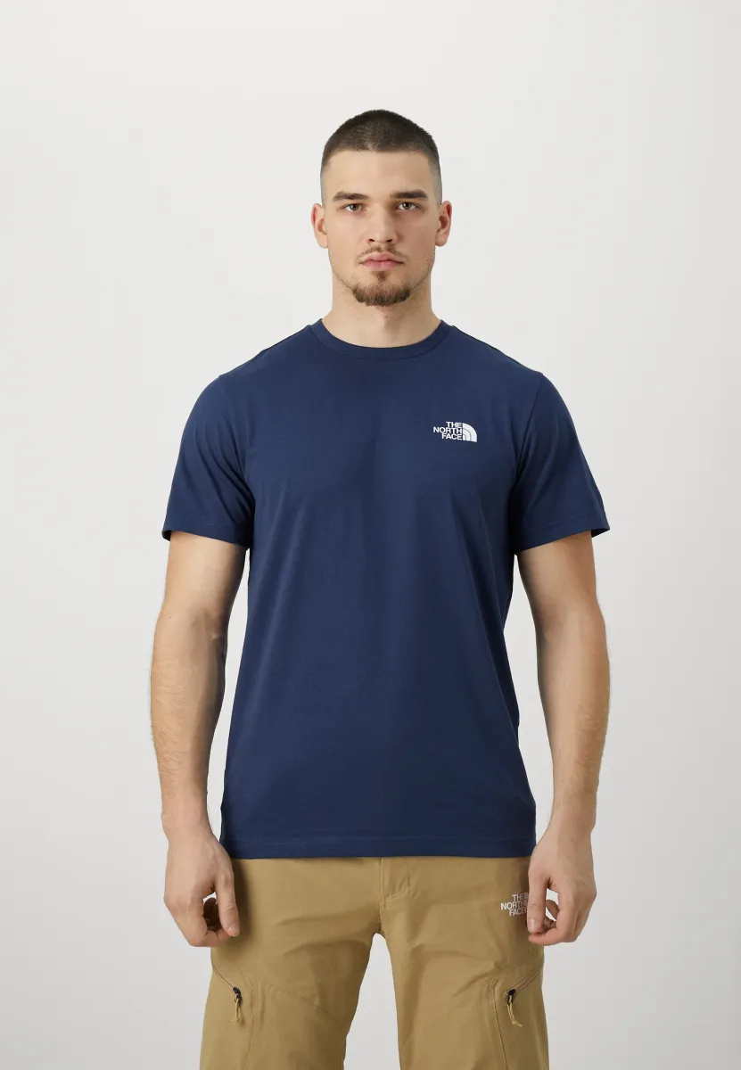 M SS SIMPLE DOME TEE - Sport T-Shirt - summit navy