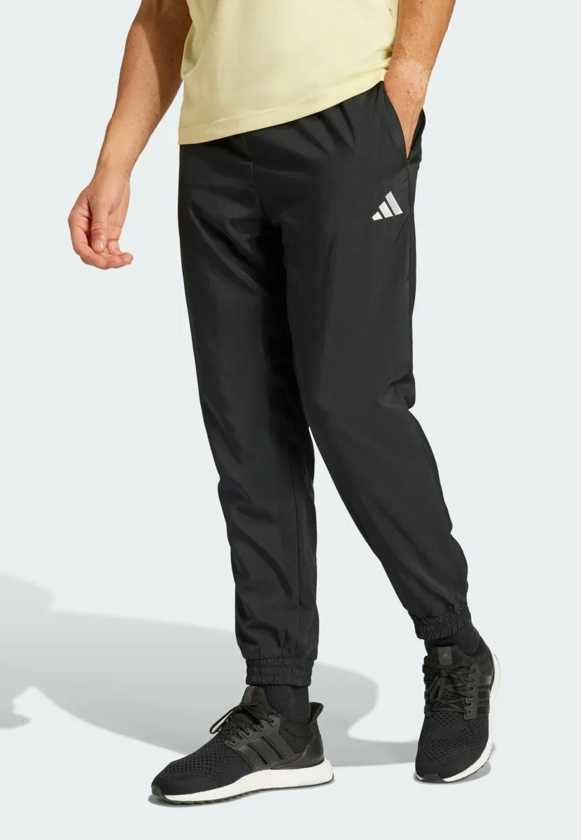 M STANFRD E PT - Jogginghose - black   white