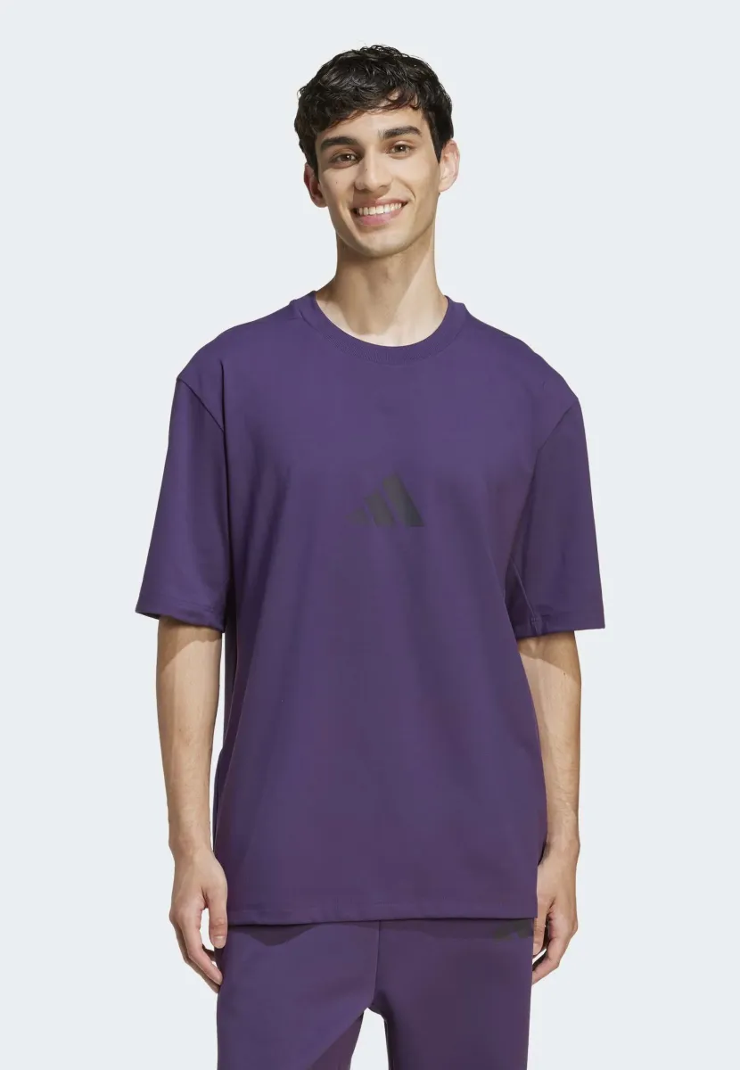 M Z N E TEE LO - T-Shirt print - aurora plum