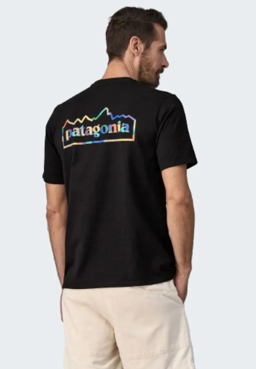 M'S UNITY FITZ RESPONSIBILI-TEE - T-Shirt print - ink black