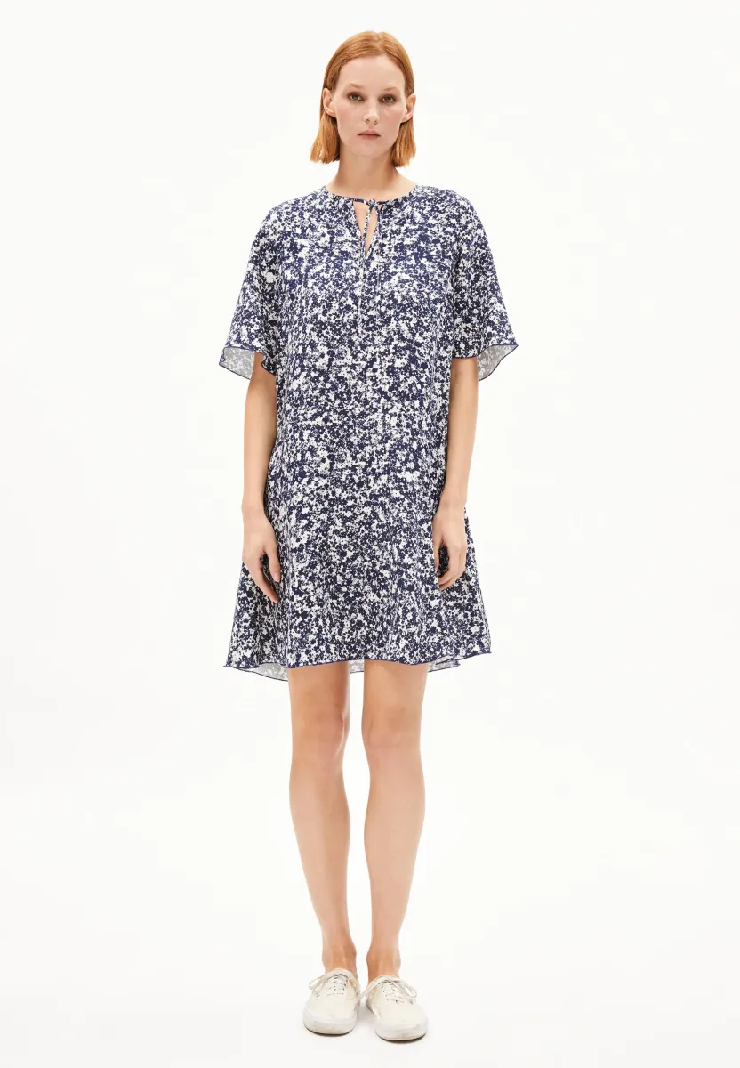 MAAERHA MOSAIC LINO - Freizeitkleid - night sky