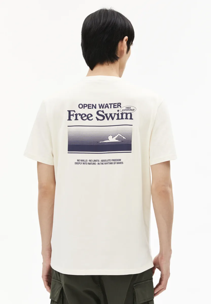 MAARKOS L. FREE - T-Shirt print - pure