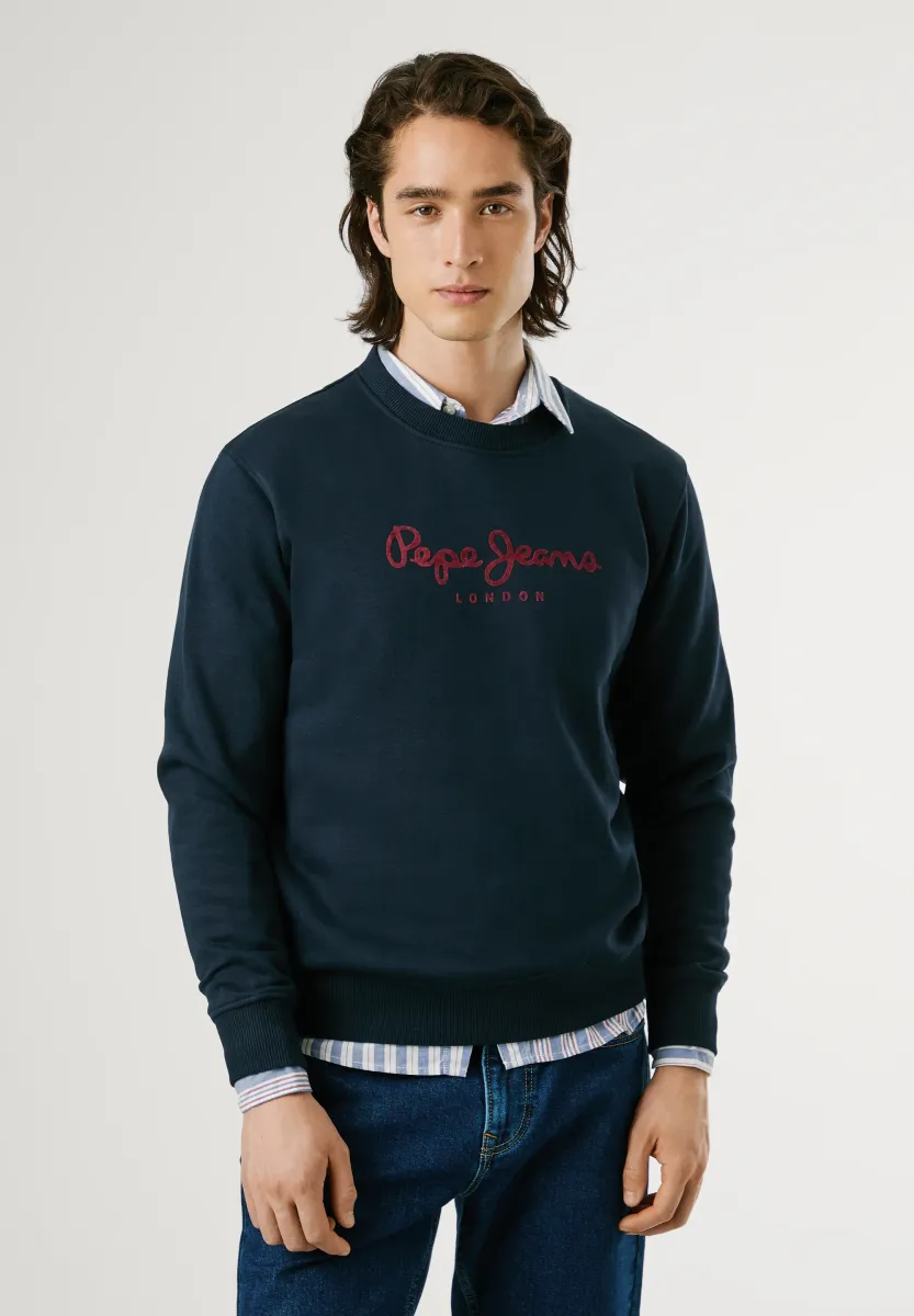 MACBETH CREW - Sweatshirt - dulwich blue