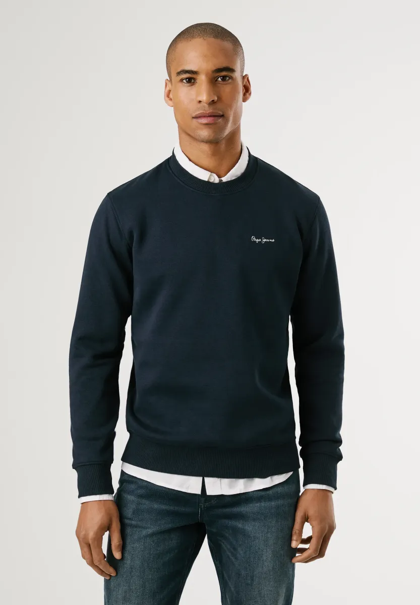 MACBETH CREW - Sweatshirt - dulwich blue