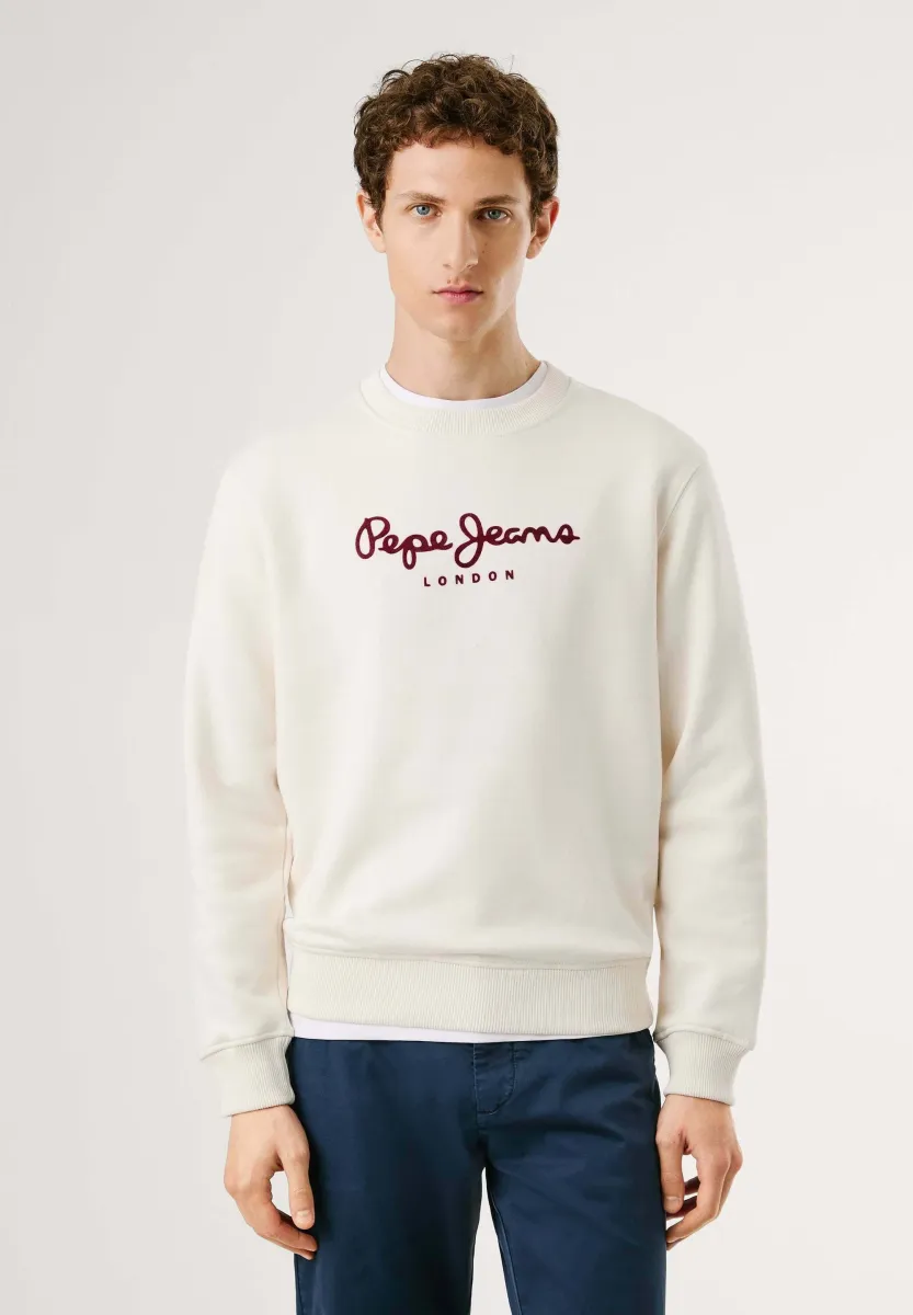 MACBETH CREW - Sweatshirt - ivory white