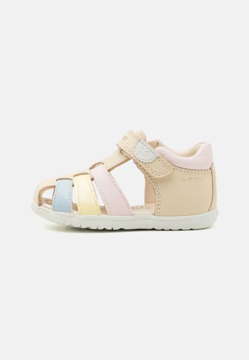 MACCHIA - Riemensandalette - light ivory/light yellow