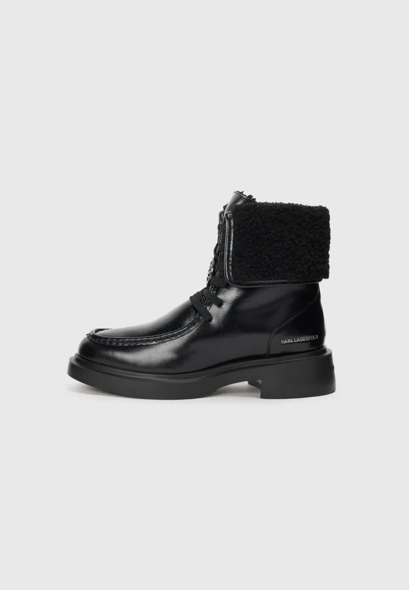 MACIE - Schnürstiefelette - black