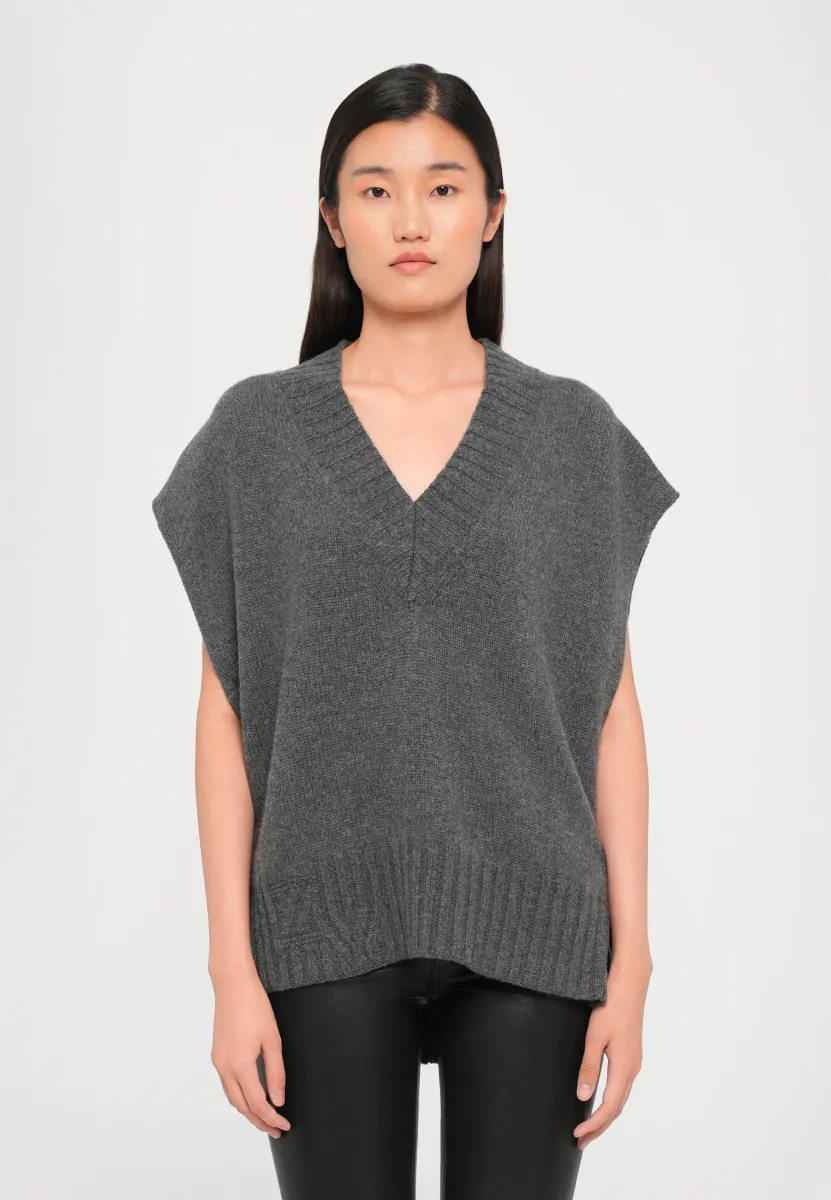 MADDY - Strickpullover - anthracite