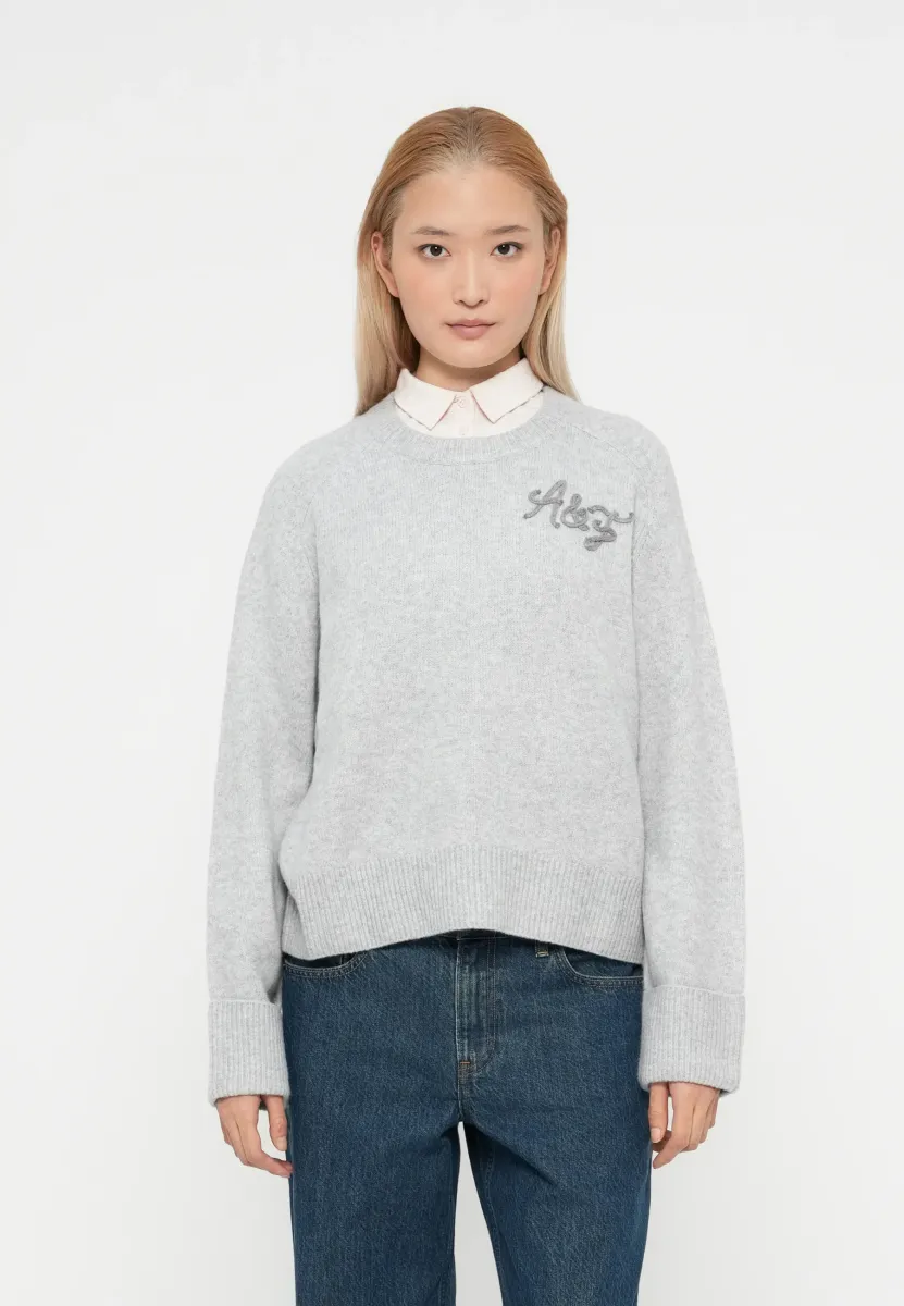 MADELINE - Strickpullover - grey