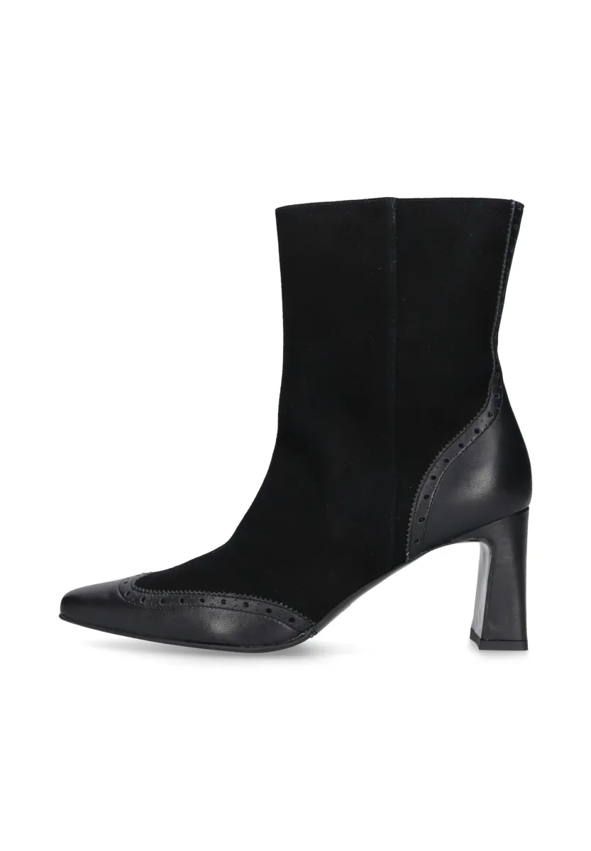 MADISON - Cowboy-/Bikerstiefelette - schwarz