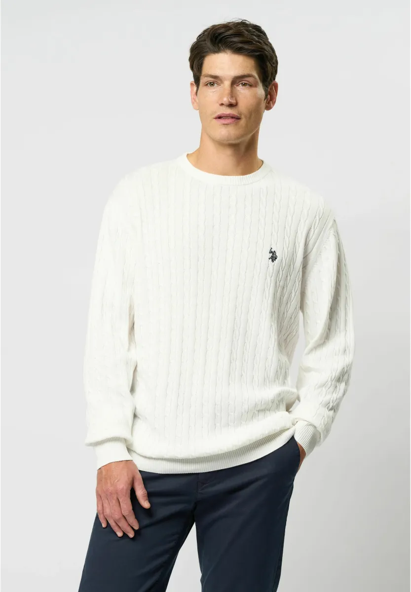 MADS - Strickpullover - cloud dancer