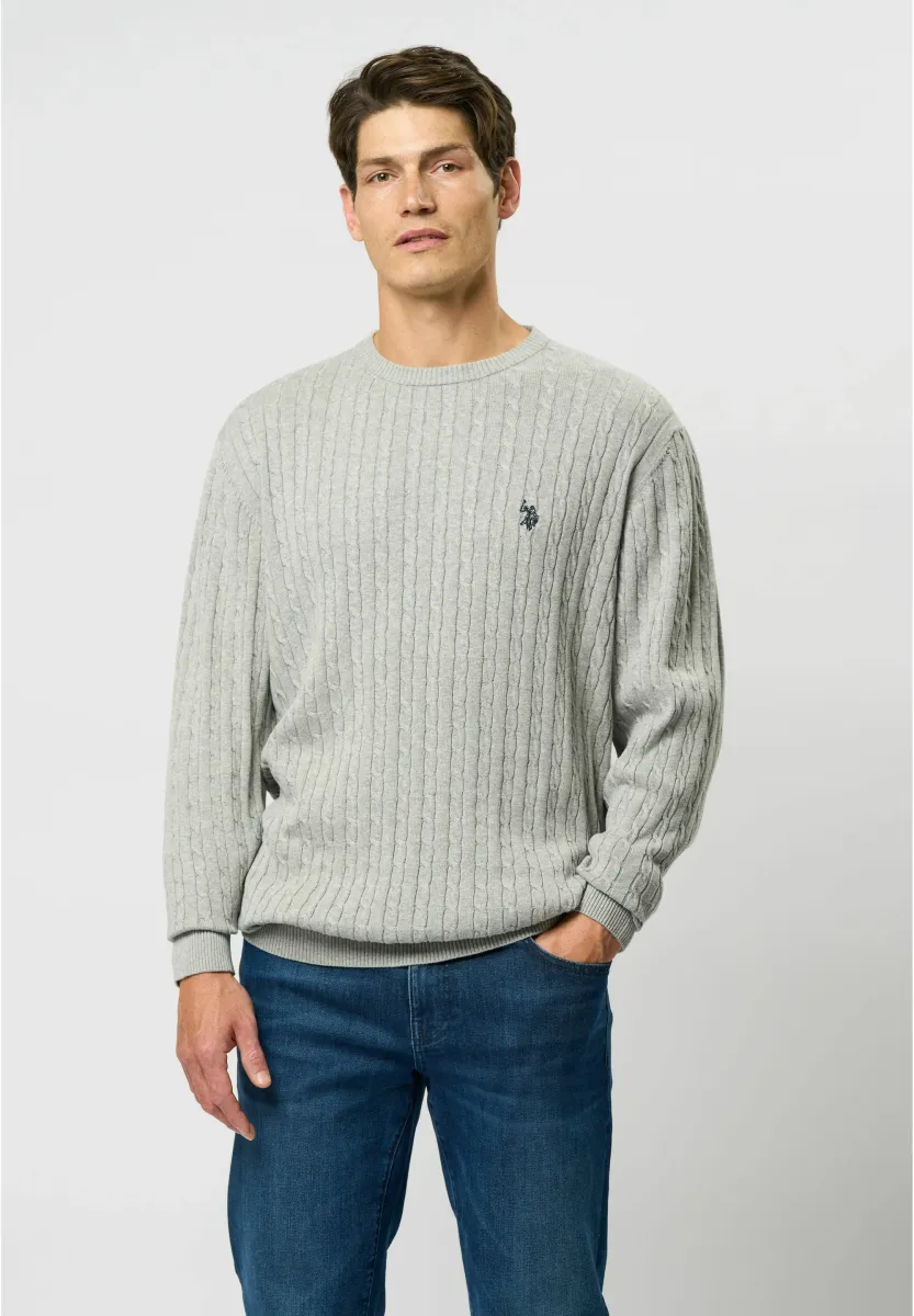 MADS - Strickpullover - greymelange
