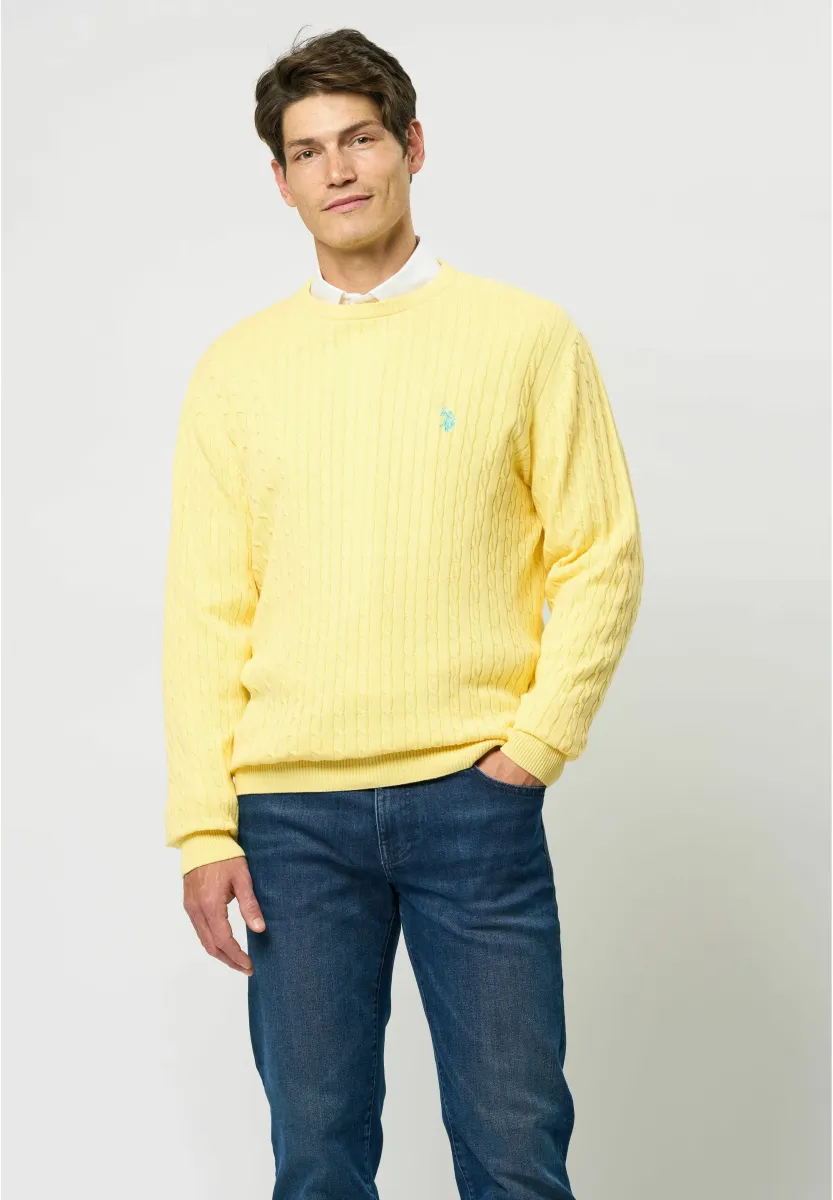MADS - Strickpullover - pale banana