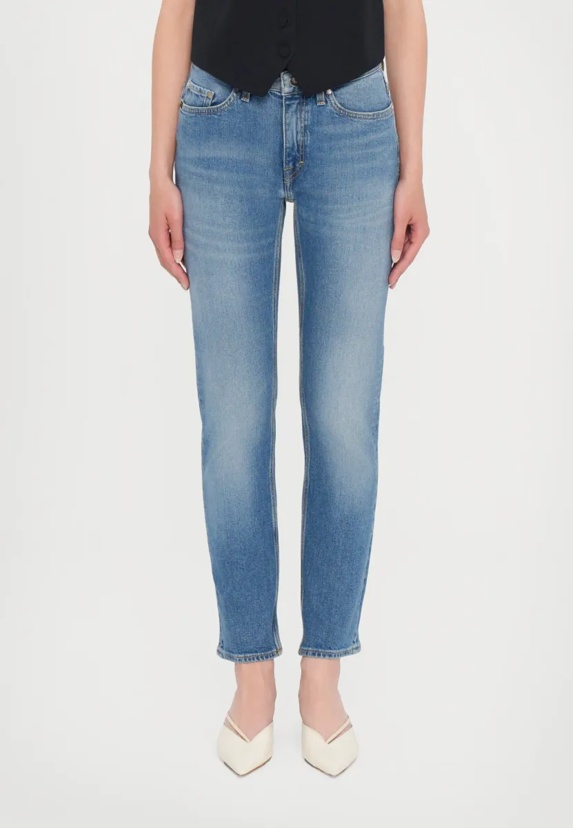 MAGGIE - Jeans Slim Fit - dust blue