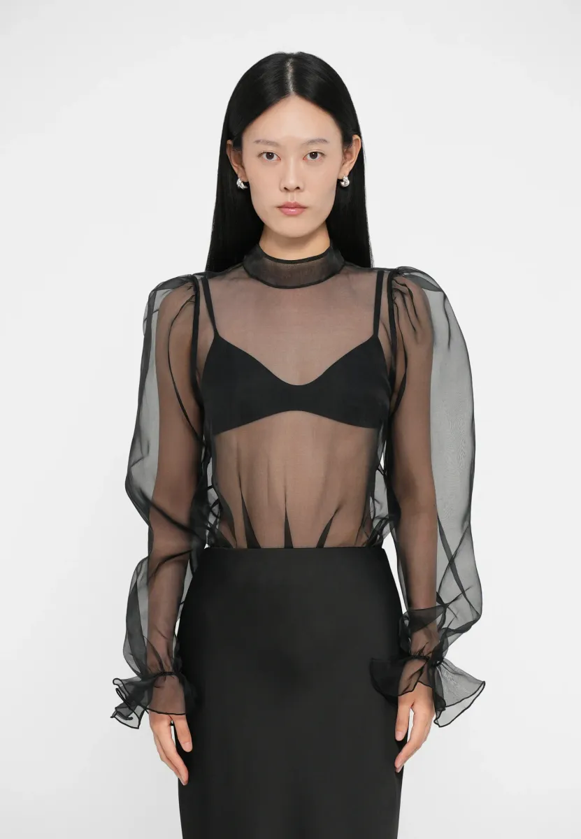 MAGIC TOUCH BODYSUIT  THONG - Bluse - black