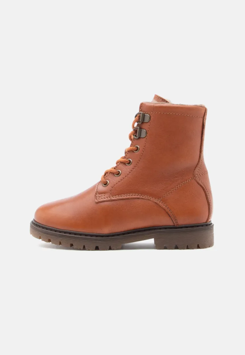 MAIA UNISEX - Schnürstiefelette - cognac