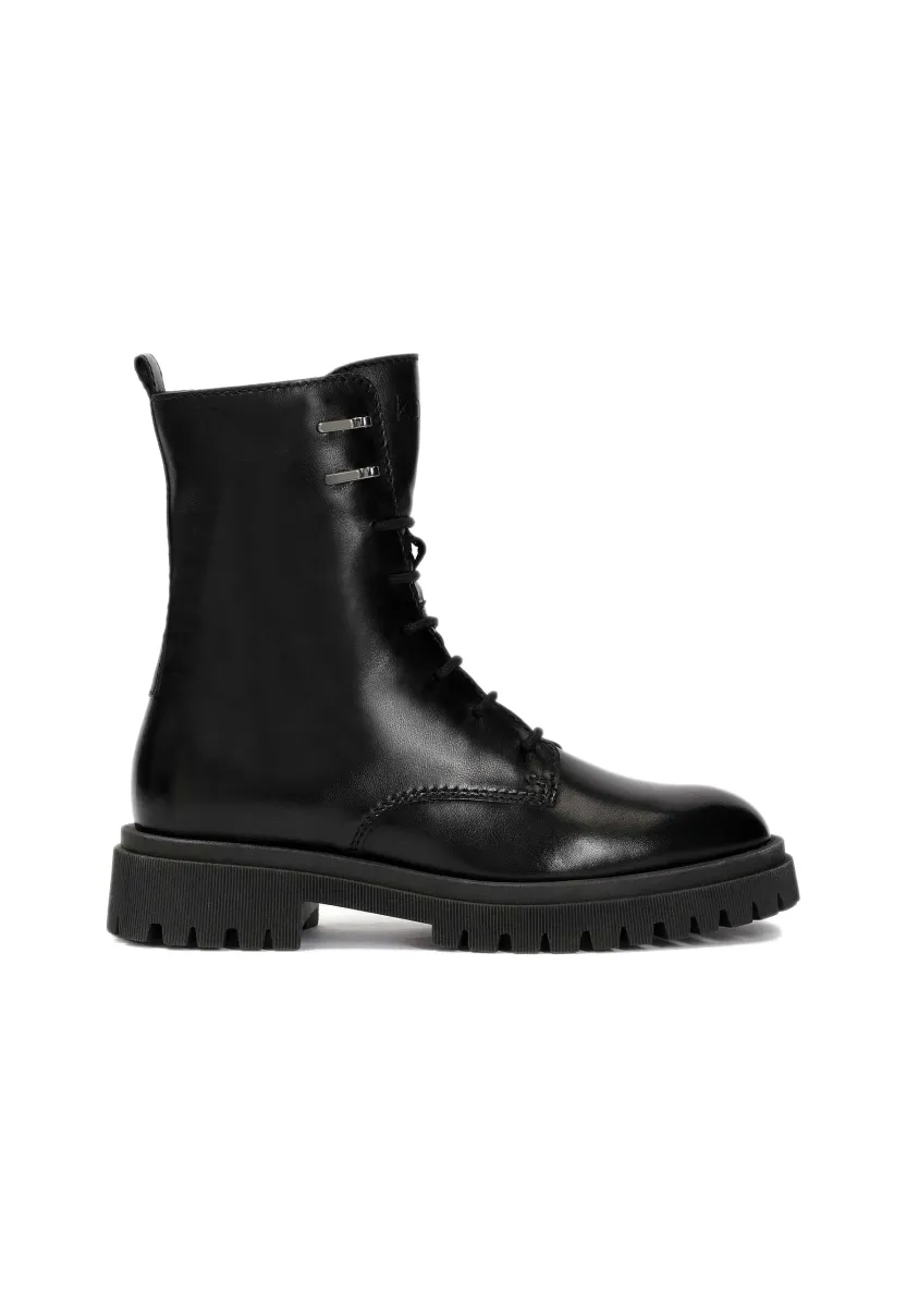 MAILLE - Schnürstiefelette - black