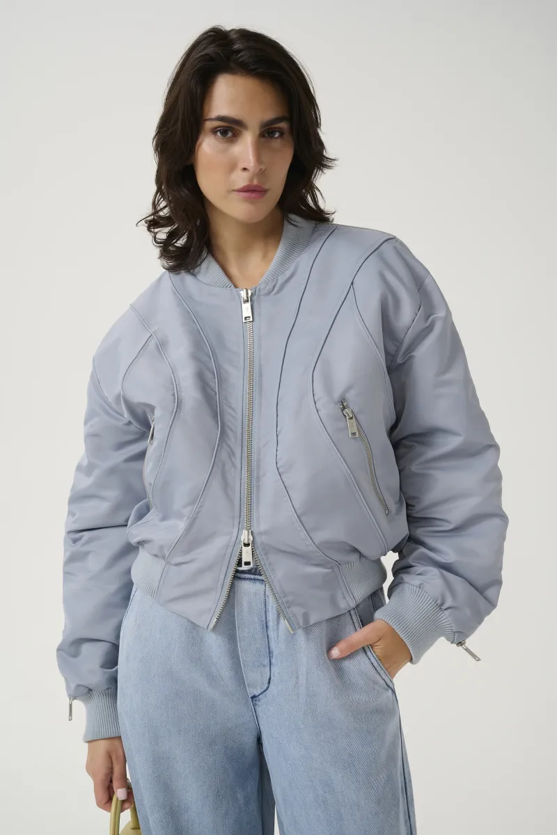 MAILY - Bomberjacke - grey blue