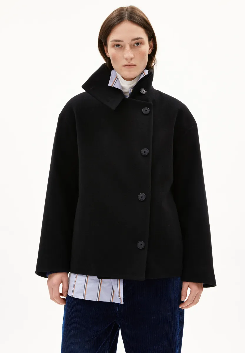 MAJELAA - Übergangsjacke - black