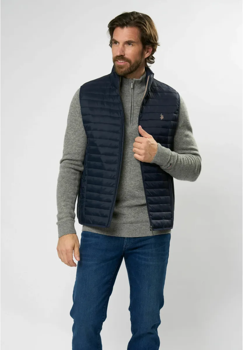 MAKS PUFFER - Weste - dark sapphire