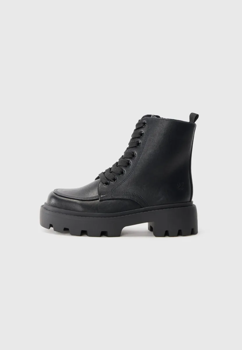 MALAI - Schnürstiefelette - black
