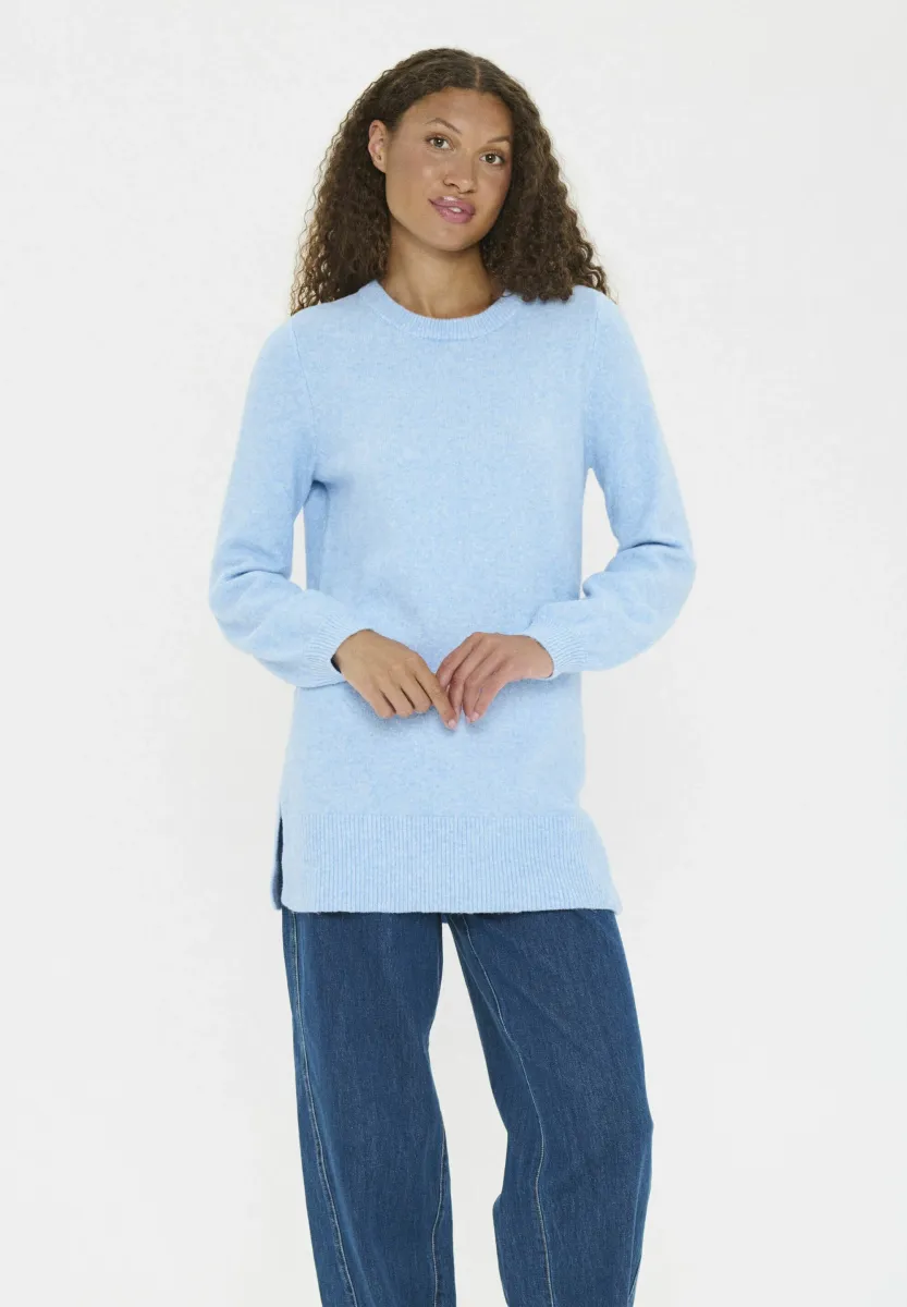 MALEENSZ LONG - Strickpullover - starlight blue
