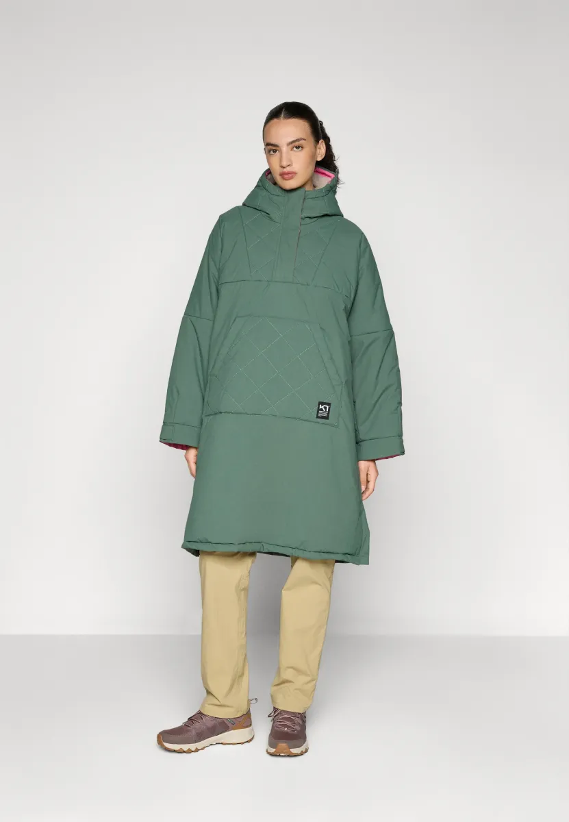 MALENE CAPE - Wintermantel - thyme