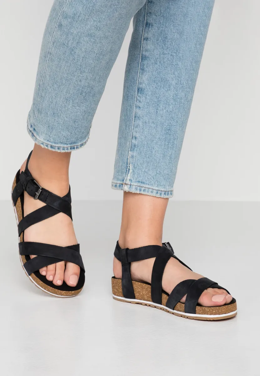 MALIBU WAVES ANKLE - Riemensandalette - black