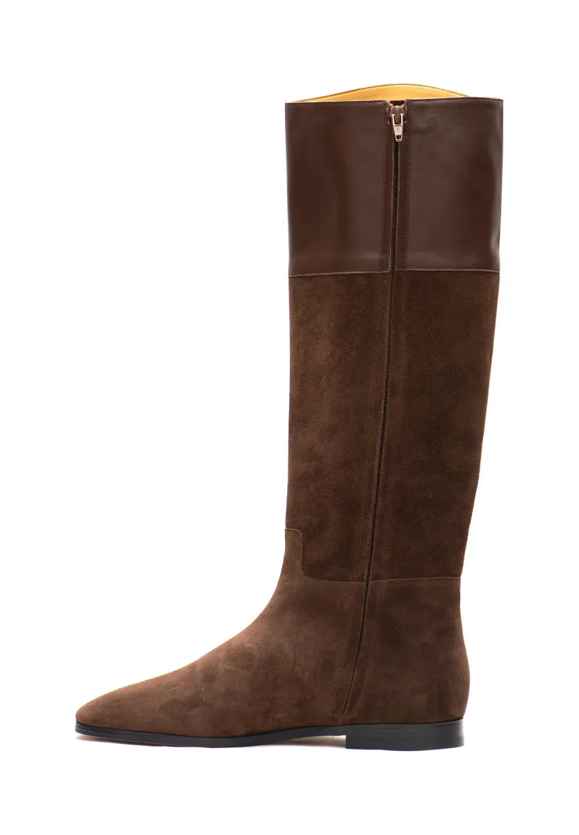 MALIKA - Stiefel - dark brown