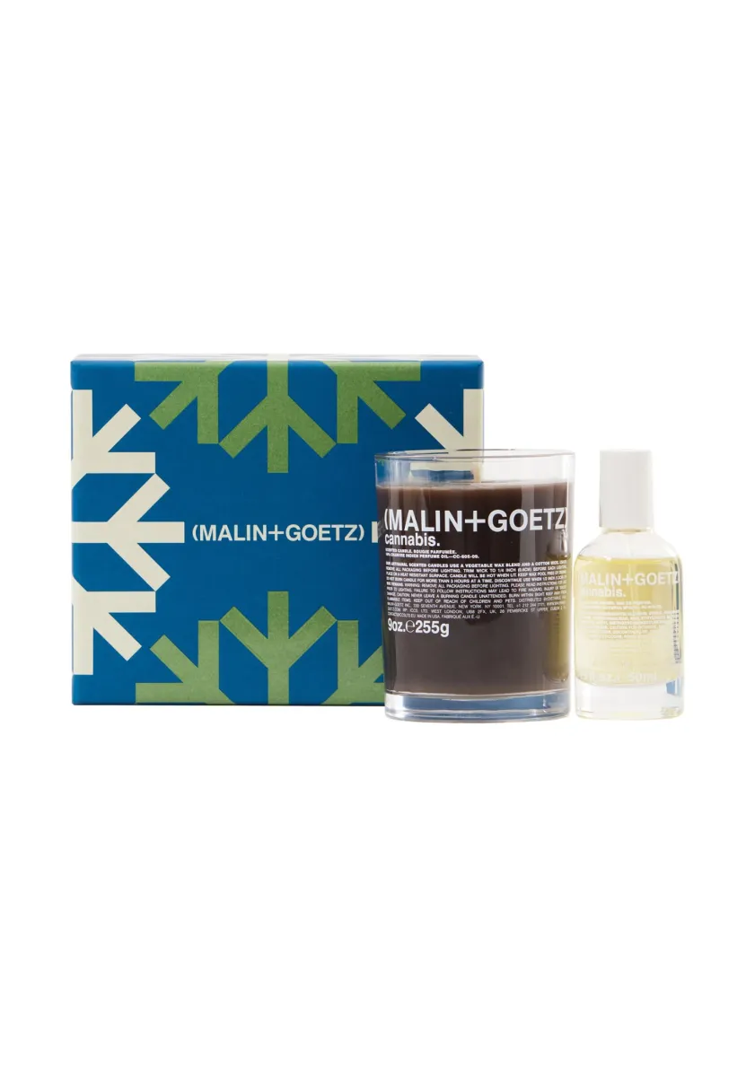 MALIN+GOETZ KÖRPERSET IT'S HIGH TIME - Körperpflegeset - transparent