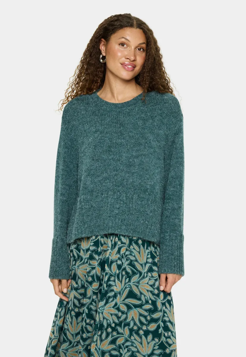 MALLORYSZ - Strickpullover - june bug melange