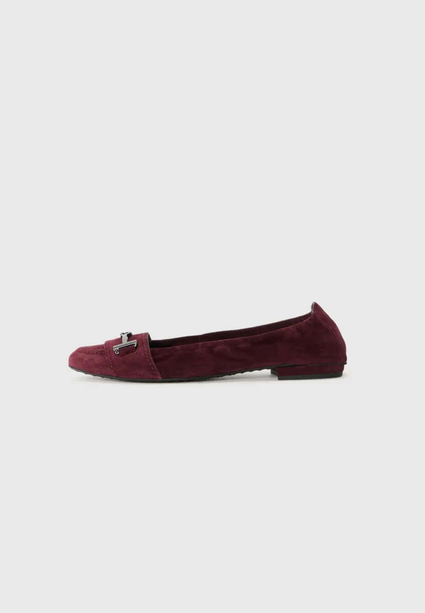 MALU - Klassischer Ballerina - mulberry
