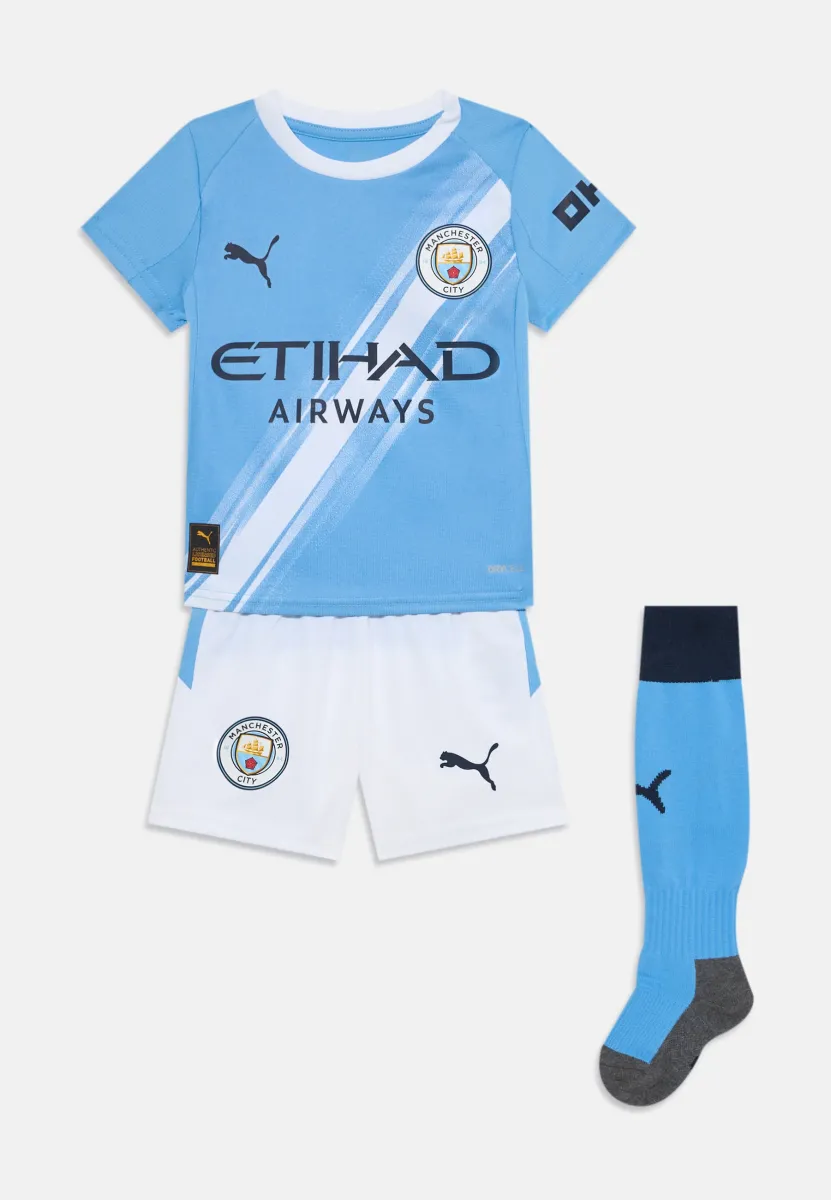 MANCHESTER CITY FC UNISEX - Shorts - light blue/puma white