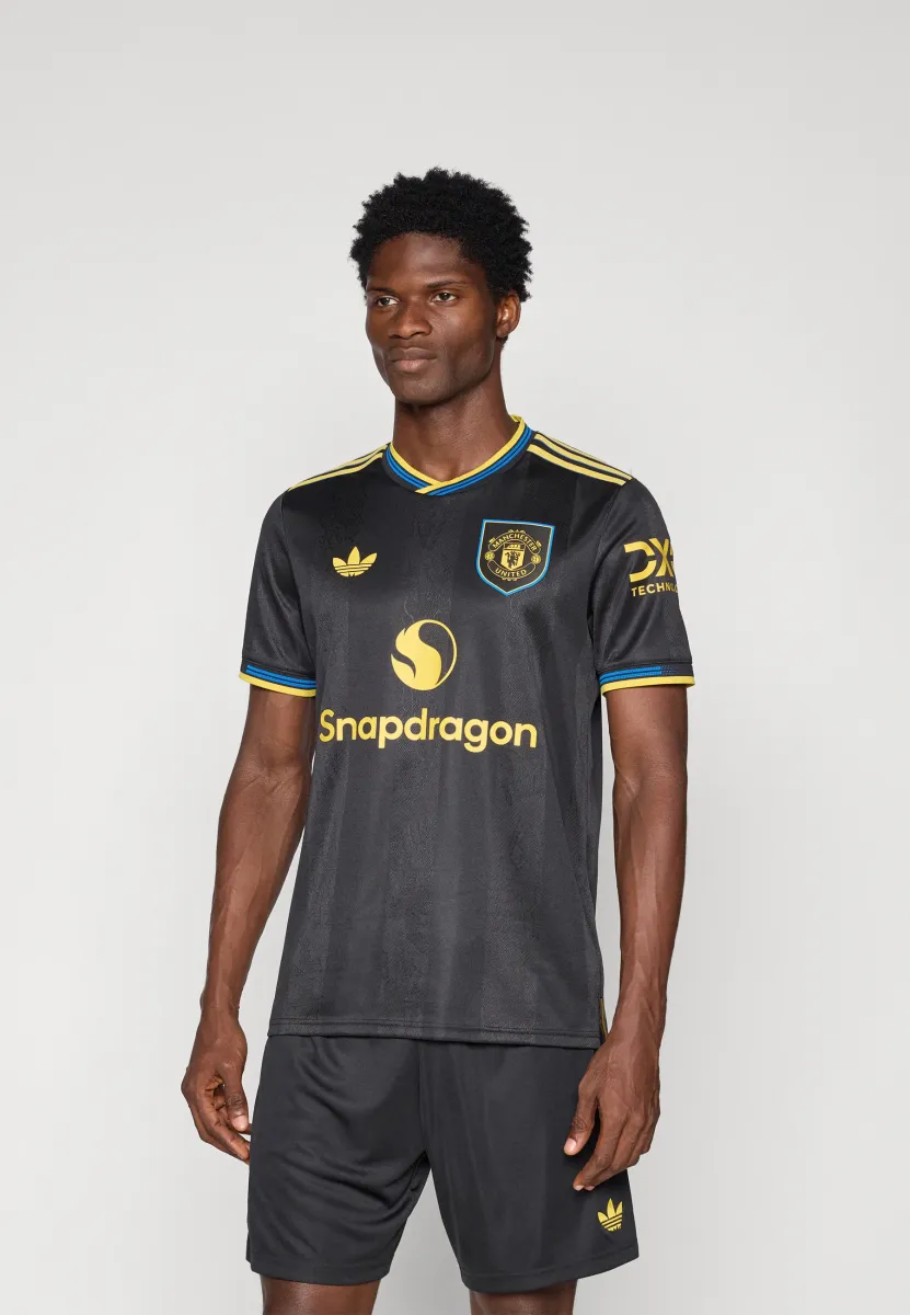 MANCHESTER UNITED 25/26 THIRD JERSEY AUTHENTIC - Fußball-Trikot - black