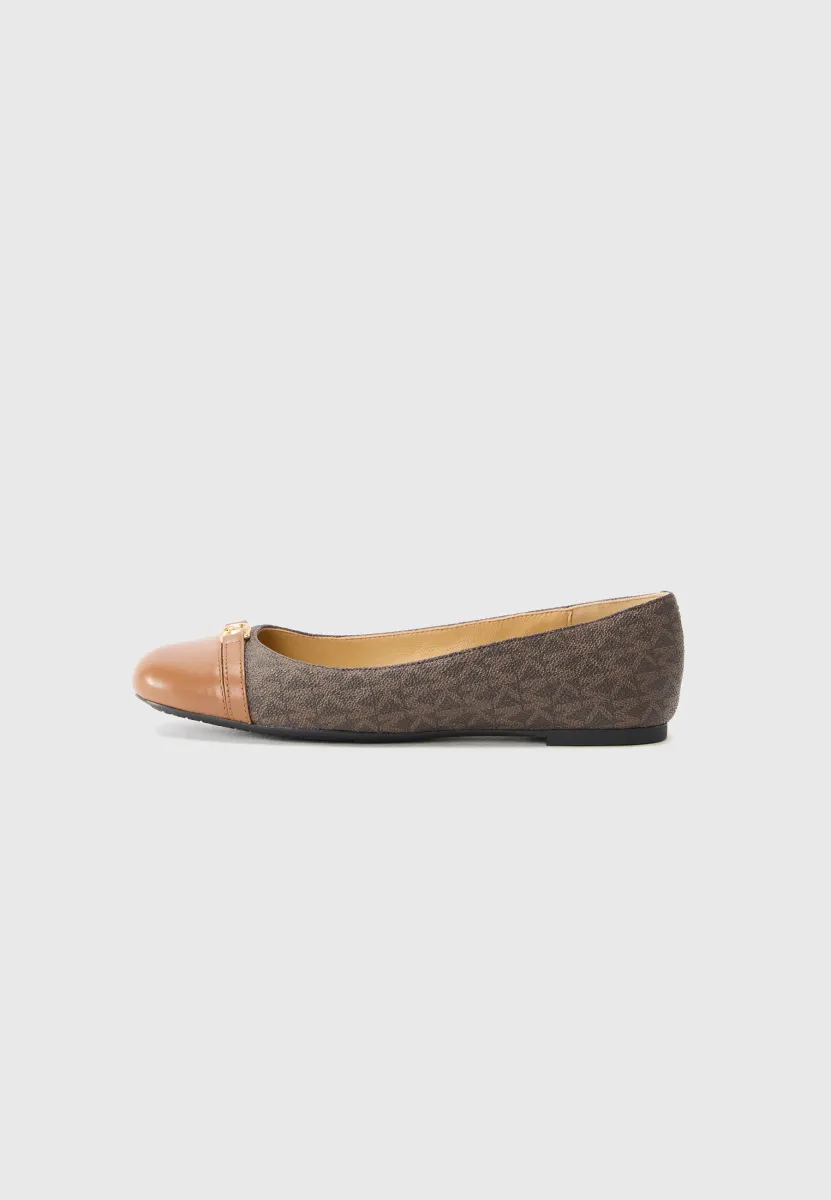 MANDY - Klassischer Ballerina - brown