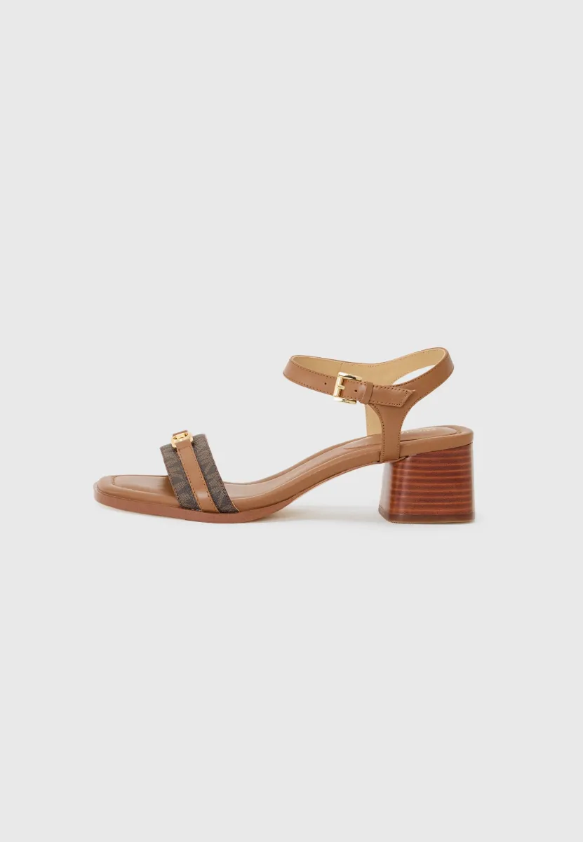 MANDY - Riemensandalette - brown/luggage